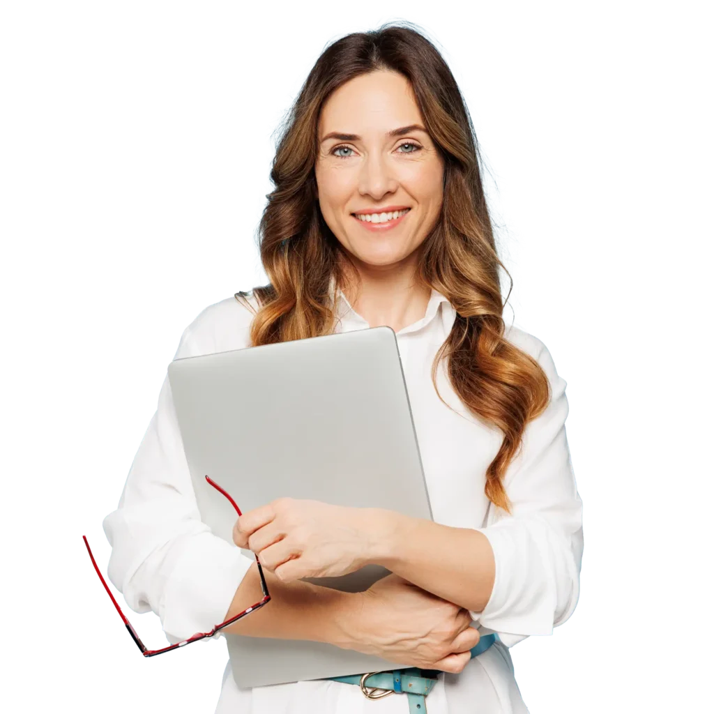 smiling teacher portrait
